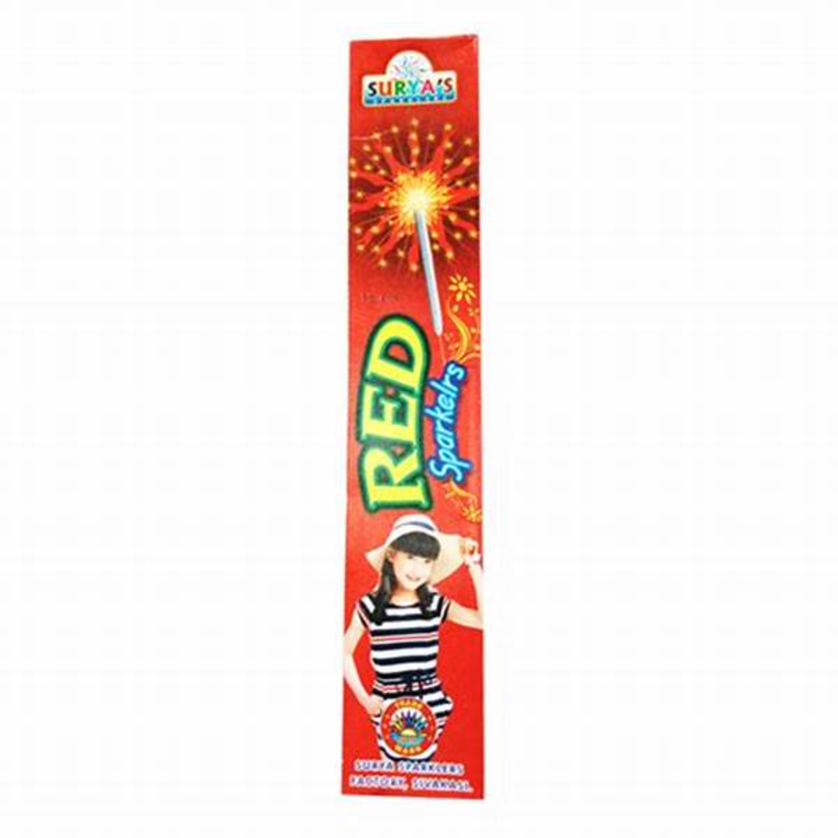 15cm Red Sparklers Image