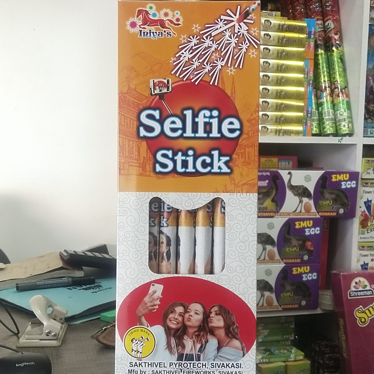 Selfie Stick Candle (5 Pcs) Image