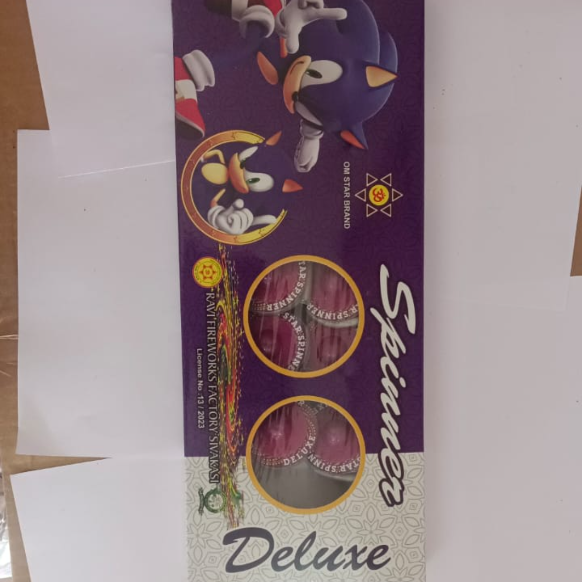 GROUND CHAKKAR DELUXE SPINNER(10Pcs) Image
