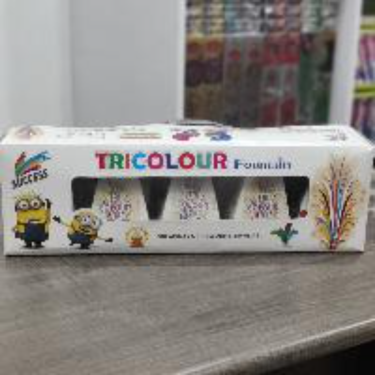 Click Image to preview original image Tri Colour Pots (5 Pcs) Image
